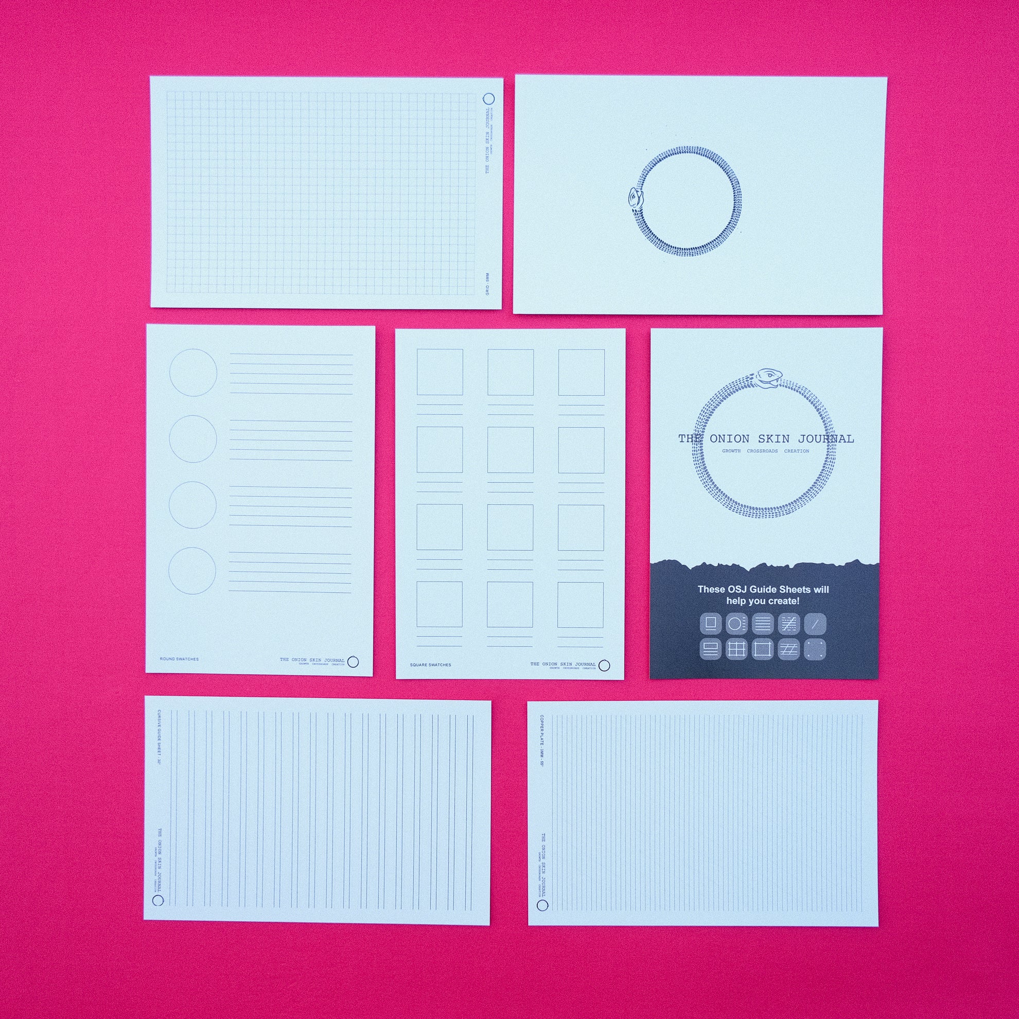 OSJ Guide Sheets THE ONION SKIN JOURNAL